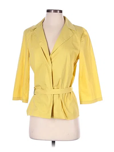 Pre-owned Jil Sander 3/4 Sleeve Button Down Shirt In Yellow