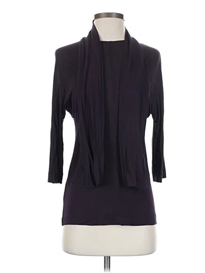 Pre-owned Jil Sander 3/4 Sleeve T-shirt In Purple