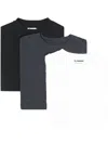 Jil Sander 3-pack Cotton T-shirt In Multicolor