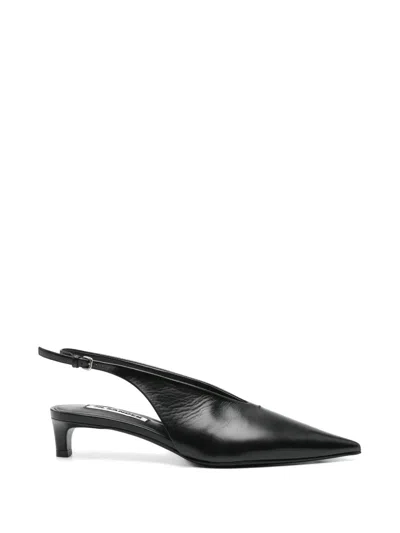 JIL SANDER 40MM LEATHER PUMPS