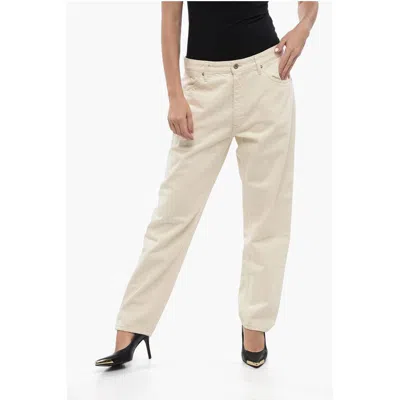 Jil Sander 5-pocket Cotton Regular Fit Denims Women's 18cm