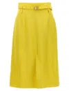 Jil Sander 66 Skirts Yellow In Yellow