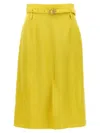 Jil Sander 66 Skirts Yellow In Yellow
