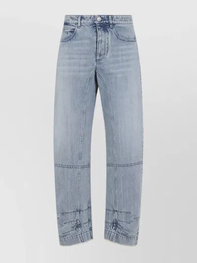 JIL SANDER 69 DENIM CARROT FIT TROUSERS
