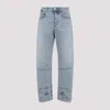 Jil Sander Structured Jeans In Antartic