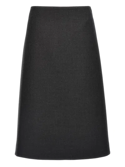 Jil Sander '70' Skirt In Black