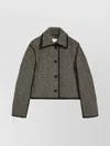 Jil Sander "72 W Trim" Jacket In Gray