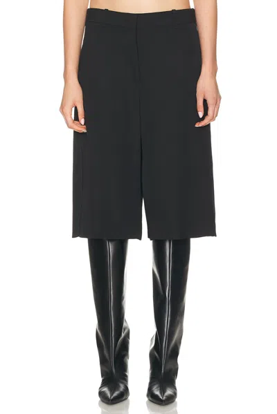 Jil Sander 73 Trouser Short In Black
