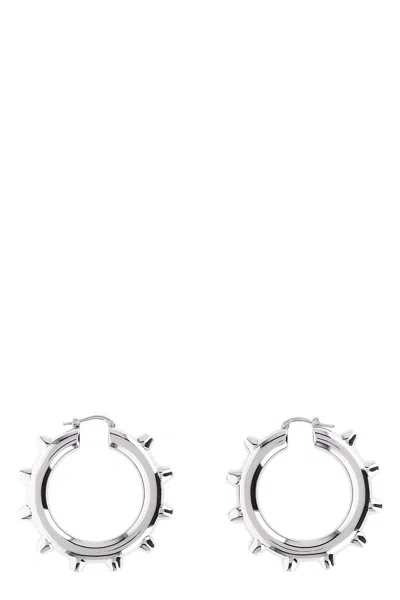 Jil Sander '731' Earrings In Silver
