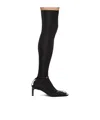 Jil Sander 75mm Sock-style Boots In Black