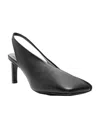 Jil Sander 75mm Squared-toe Sling Back Pumps In Black