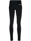 Jil Sander Ankle-length Black Sport Pants With High Waist