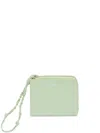Jil Sander Mini Wallet In グリーン