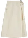 Jil Sander Midirock In A-linie In Nude