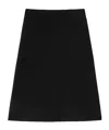 Jil Sander A-line Skirt In Black