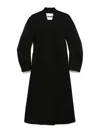 Jil Sander Woman`s Coat 53 In Negro
