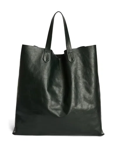 Jil Sander Adjustable-strap Tote Bag In Green