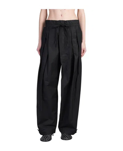 Jil Sander Adjustable Tablillas Pants In Black