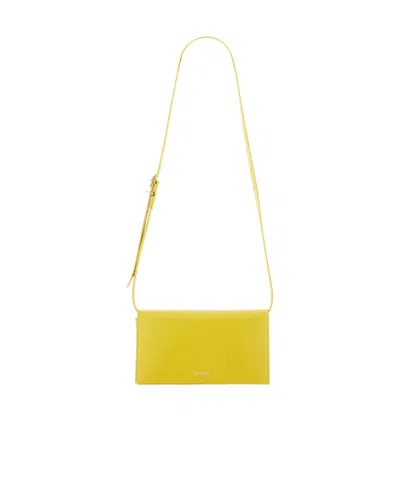JIL SANDER JIL SANDER ALL-DAY LOGO STAMP SHOUDLER BAG