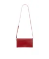 Jil Sander All-day Cross Body Bag In Red