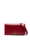 Jil Sander All-day Cross Body Bag In Red