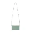Jil Sander All-day Lizard-skin Effect Crossbody Bag In Gray