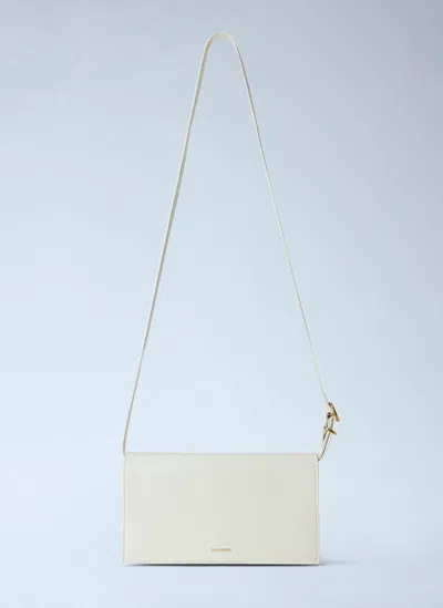 Jil Sander All-day Shoulder Bag In White