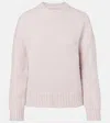 Jil Sander Alpaca And Mohair-blend Sweater In Pink