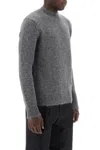 Jil Sander Men Cashmere Wool Sweater In Grey