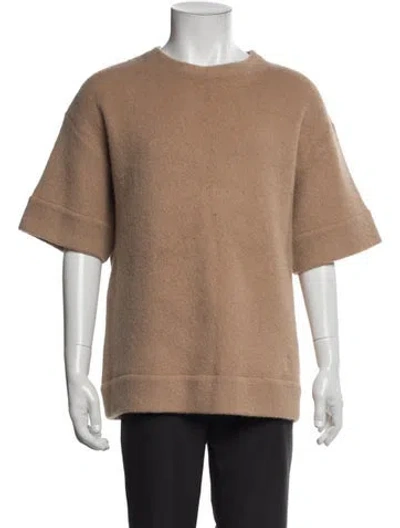 Pre-owned Jil Sander Alpaca Crew Neck T-shirt W/ Tags In Green