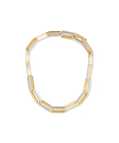 Jil Sander Anchor-chain Necklace In Gold