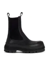 Jil Sander 35mm Leather Ankle Boots In Multi