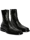 Jil Sander Ankle Boot In Black