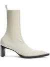 Jil Sander Ankle Boots In 白色
