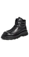Jil Sander Ankle Boots Black In Black