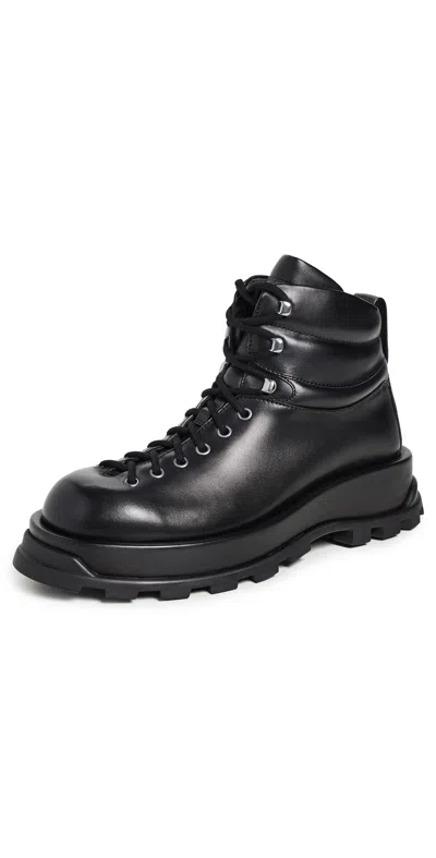 Jil Sander Ankle Boots Black