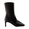 Jil Sander Ankle Boots In Black