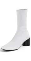 Jil Sander Ankle Boots Optic White In White