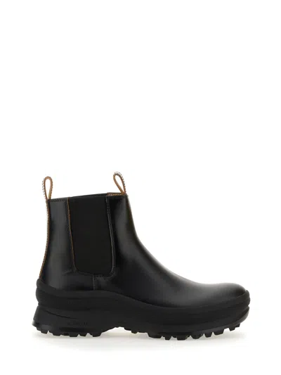 Jil Sander Antick Boot In Black