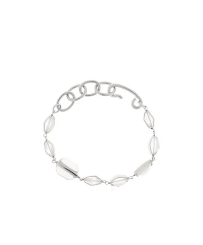 JIL SANDER JIL SANDER EMBELLISHED CHAIN BRACELET