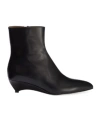 Jil Sander Arc Ankle Boot In Black