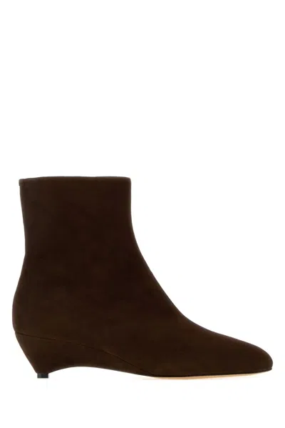 Jil Sander Arc Boot In Brown