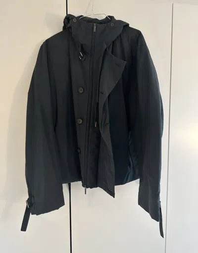 Pre-owned Jil Sander Archive Bondage Jacket – Milan Vukmirovic Era In Blue