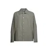 Jil Sander Man Jacket Military Green Size 38 Cotton In Green