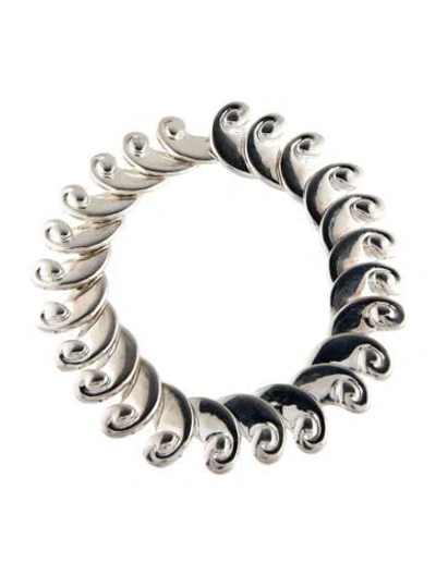 Pre-owned Jil Sander Articulated Choker Necklace, 12" In Multi