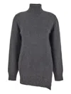 Jil Sander Asymmetric Bottom Knit Sweater