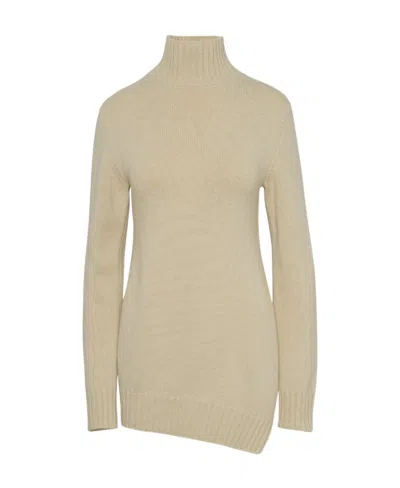 JIL SANDER JIL SANDER HIGH-NECK KNITTED JUMPER