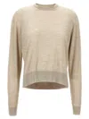 Jil Sander Asymmetrical Mesh Sweaters And Cardigans