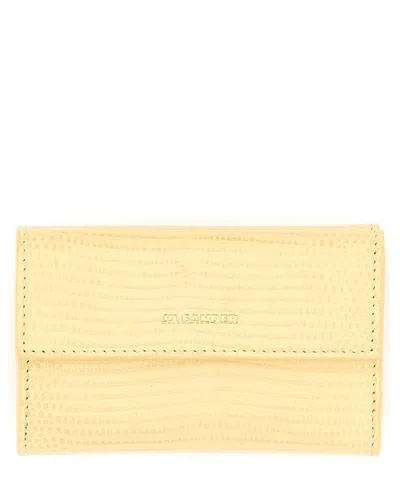 Jil Sander Baby Wallet In Yellow