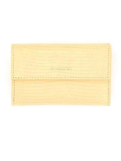 Jil Sander Baby Wallet In Yellow